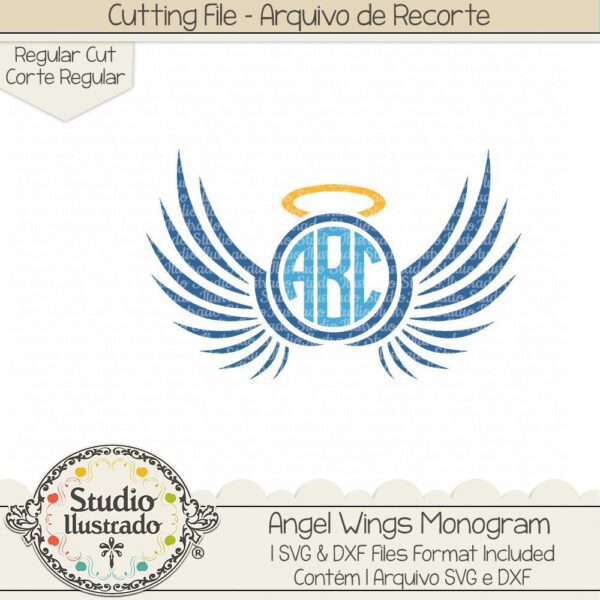 Angel Wings Monogram