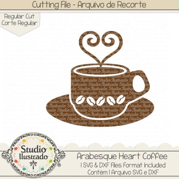 Arabesque Heart Coffee