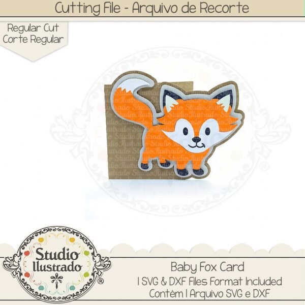 Baby Fox Card