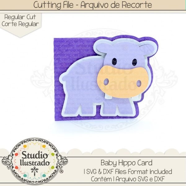 Baby Hippo Card