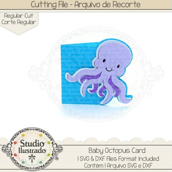 Baby Octopus Card