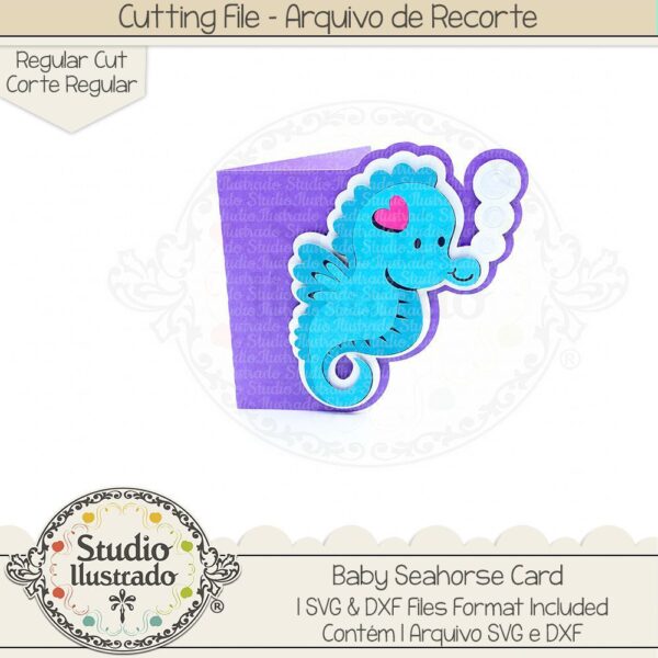 Baby Seahorse Card