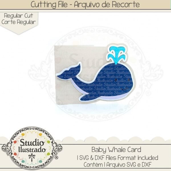 Baby Whale Card