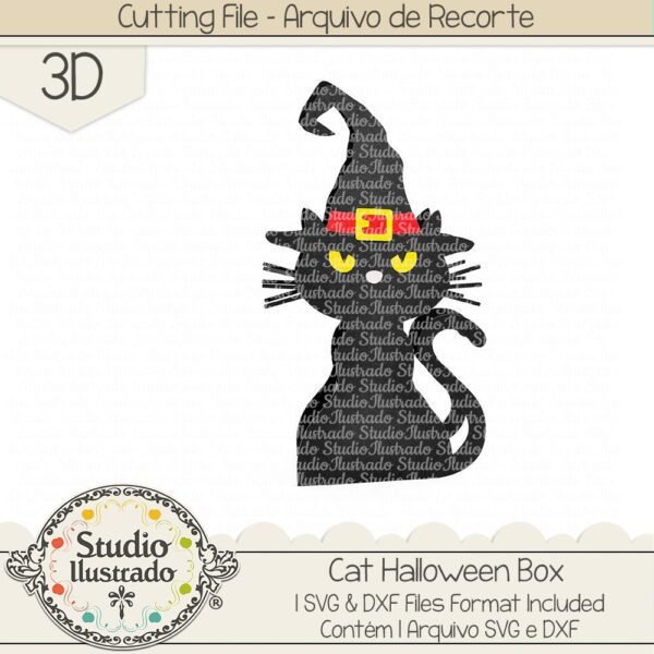 Cat Halloween Box