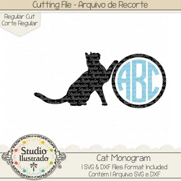 Cat Monogram