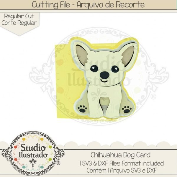 Chihuahua Dog Card