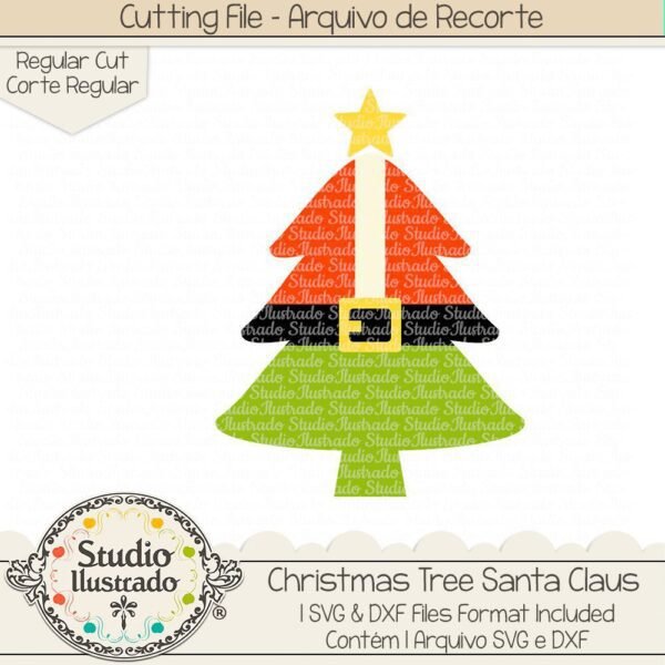 Christmas Tree Santa Claus