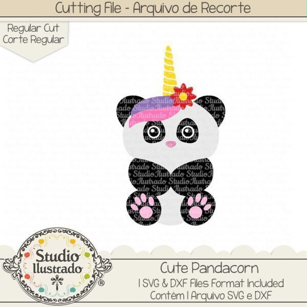 Cute Pandacorn