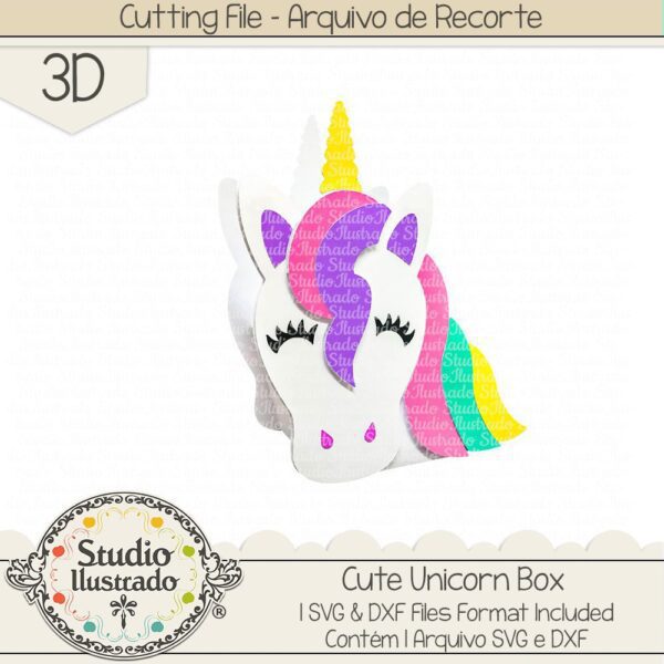 Cute Unicorn Box