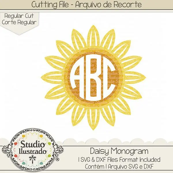 Daisy Monogram