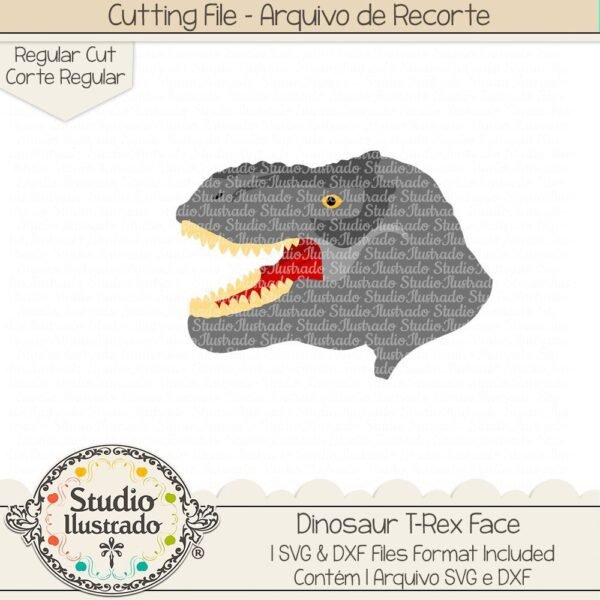 Dinosaur T-Rex Face