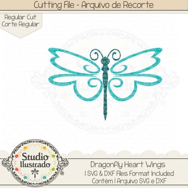 Dragonfly Heart Wings