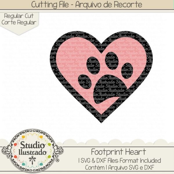 Footprint Heart