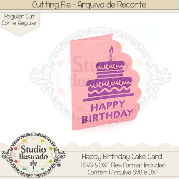 SI Happy Birthday Cake Card 2019