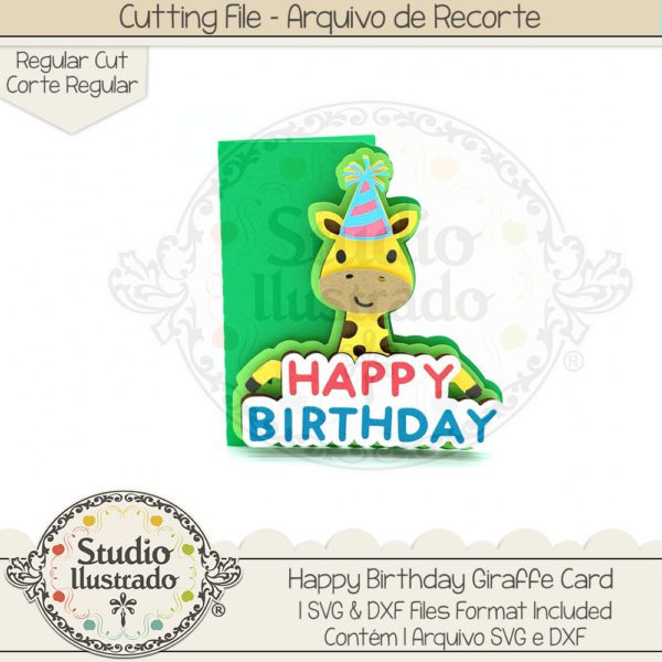 SI Happy Birthday Giraffe Card 2019