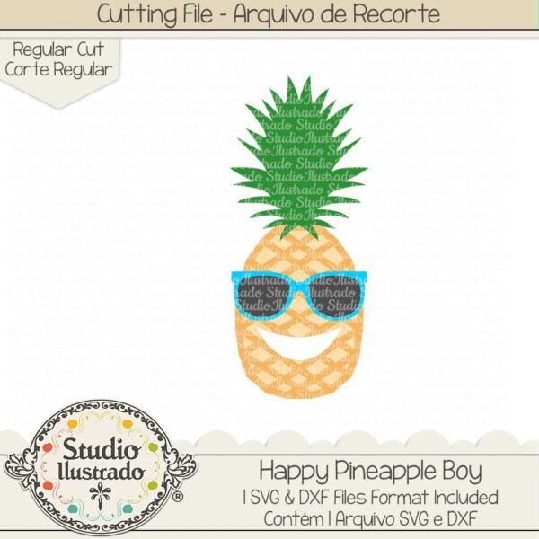 Happy Pineapple Boy