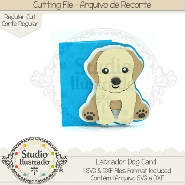 Labrador Dog Card