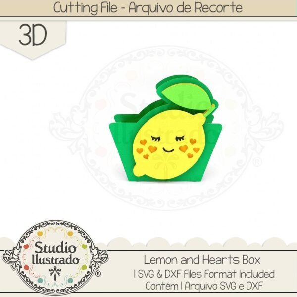 Lemon and Hearts Box