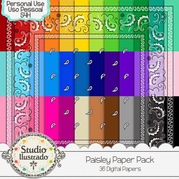 Paisley Paper Pack