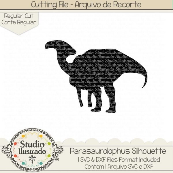 Parasaurolophus Silhouette