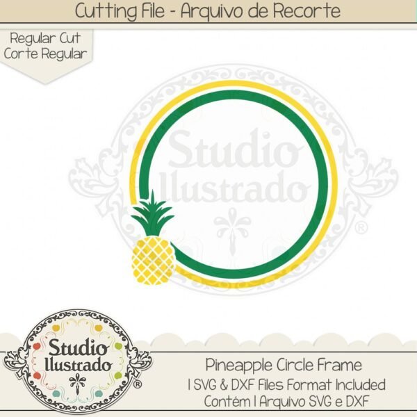 Pineapple Circle Frame