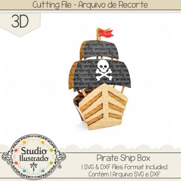 Pirate Ship Box