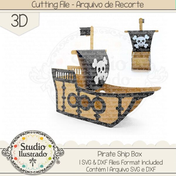 Pirate Ship Box