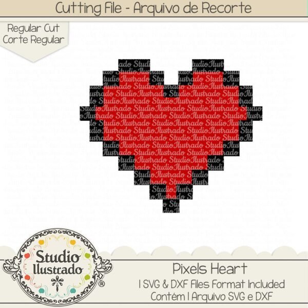 Pixels Heart