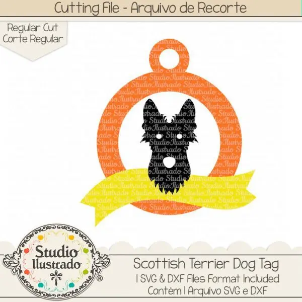Scottish Terrier Dog Tag