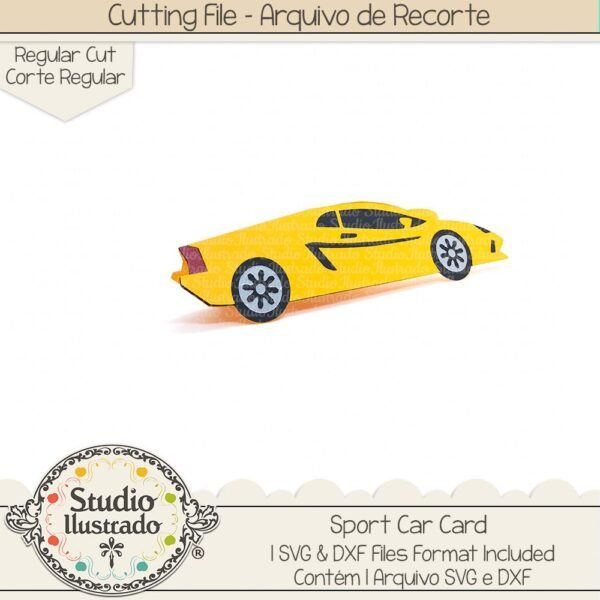 Sport Car Card