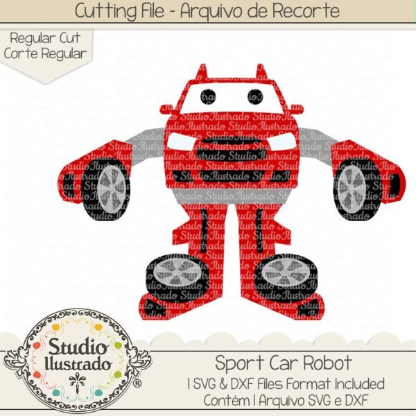 Sport Car Robot