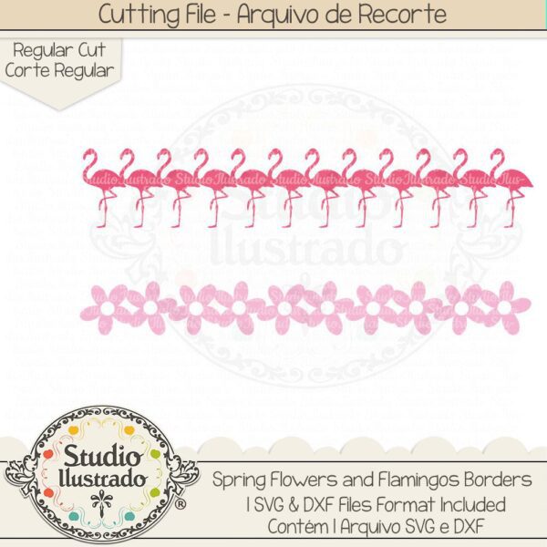 SI Spring Flowers and Flamingos Borders 2019 scaled