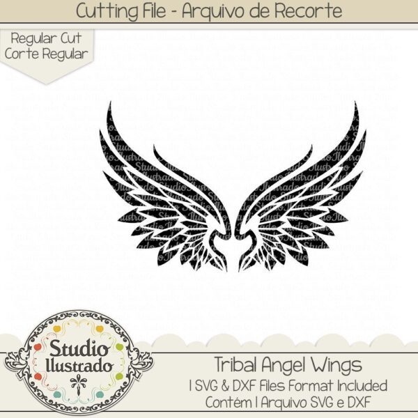 Tribal Angel Wings