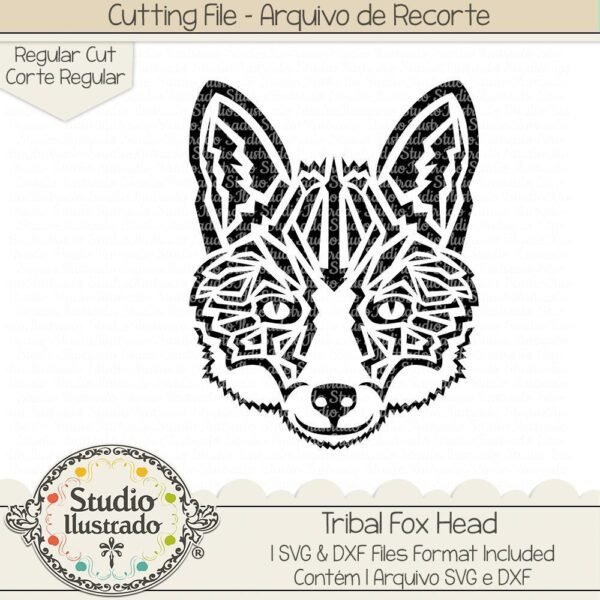 Tribal Fox Head