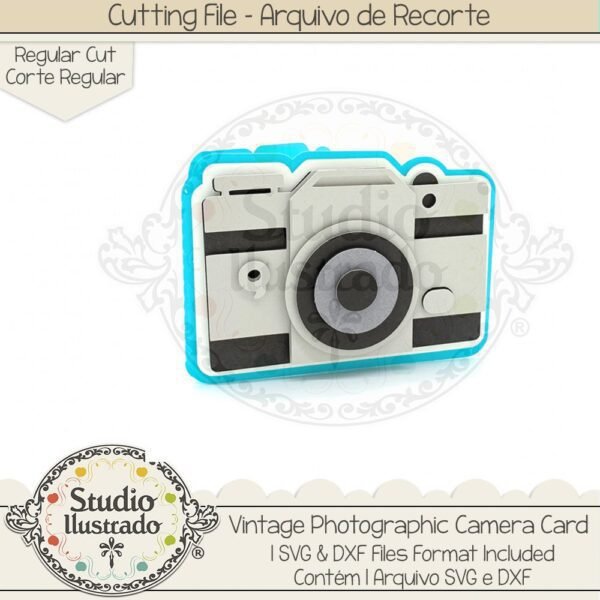 Vintage Photographic Camera Card