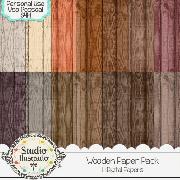 Wooden Paper Pack