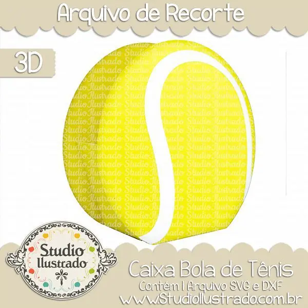 Caixa Bola de Tênis