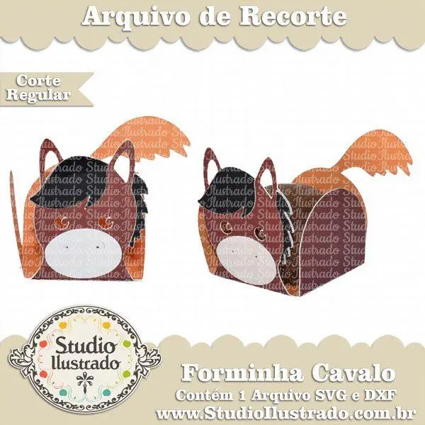 Forminha Cavalo