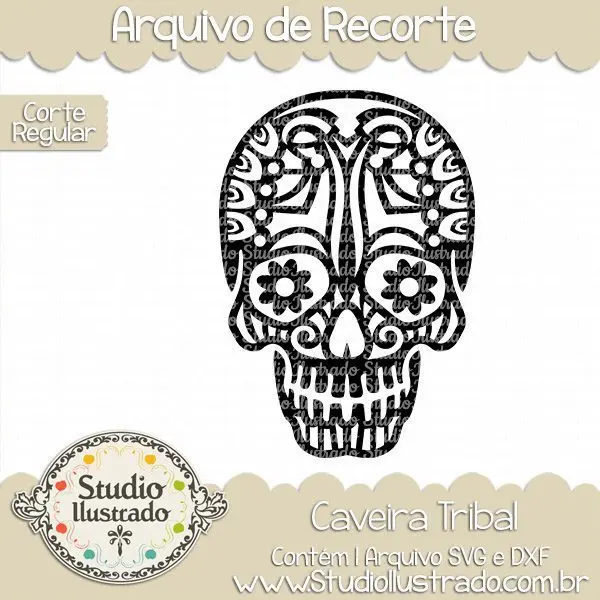 Caveira Tribal