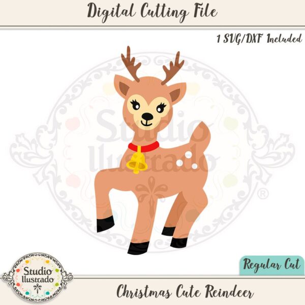 Christmas Cute Reindeer