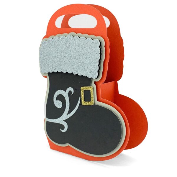 Christmas Santa Claus Boot Box - Image 5