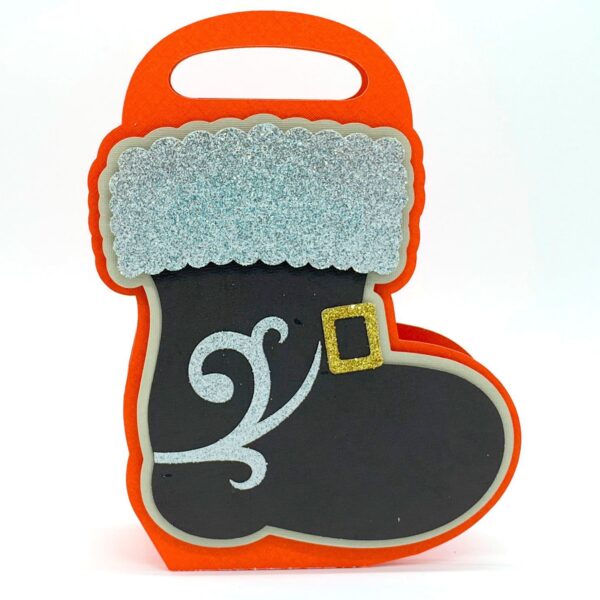 Christmas Santa Claus Boot Box - Image 2