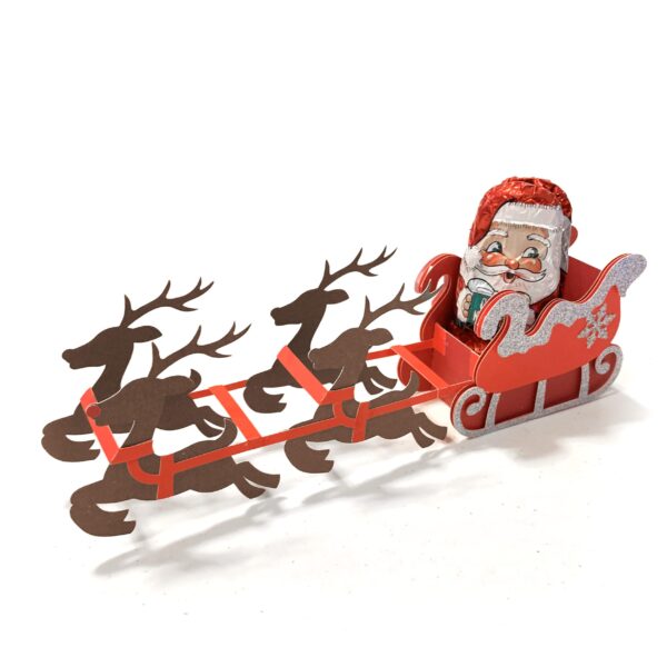 Christmas Sleigh and Reindeer Box - Image 4