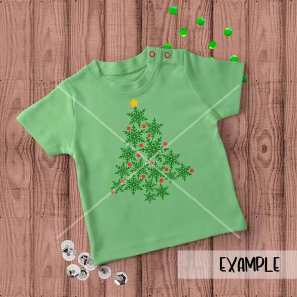 Christmas Tree Snowflakes - Image 2