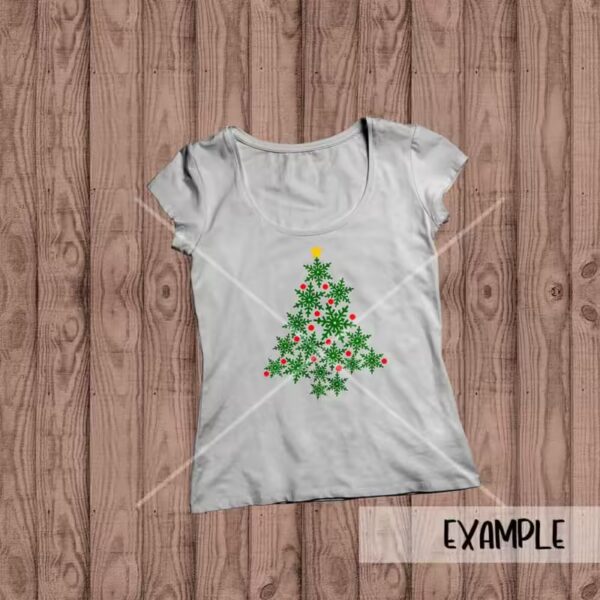 Christmas Tree Snowflakes - Image 3