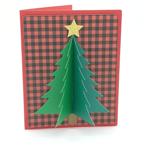 Christmas Tree and Star Card - Image 2