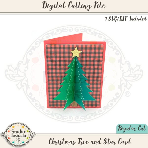 Christmas Tree and Star Card