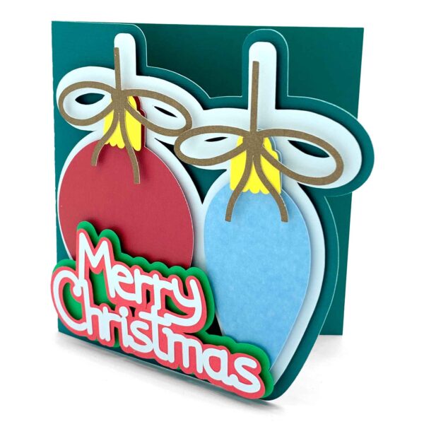 Merry Christmas Ornaments Card - Image 2