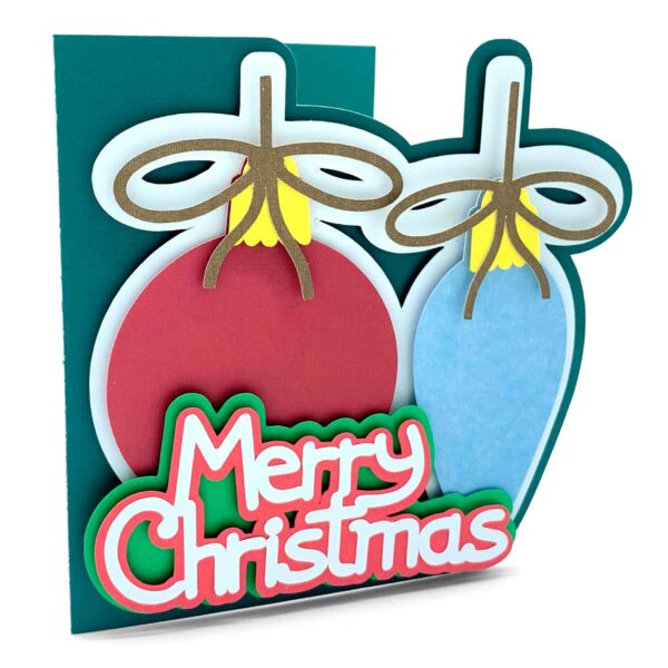 Merry Christmas Ornaments Card - Image 4