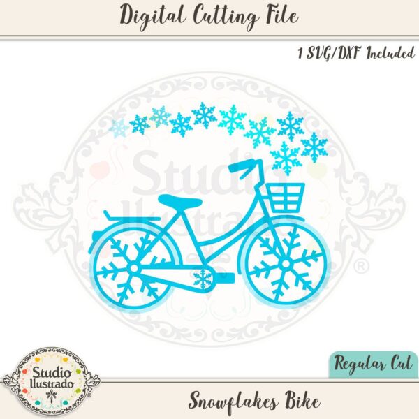 Snowflakes Bike